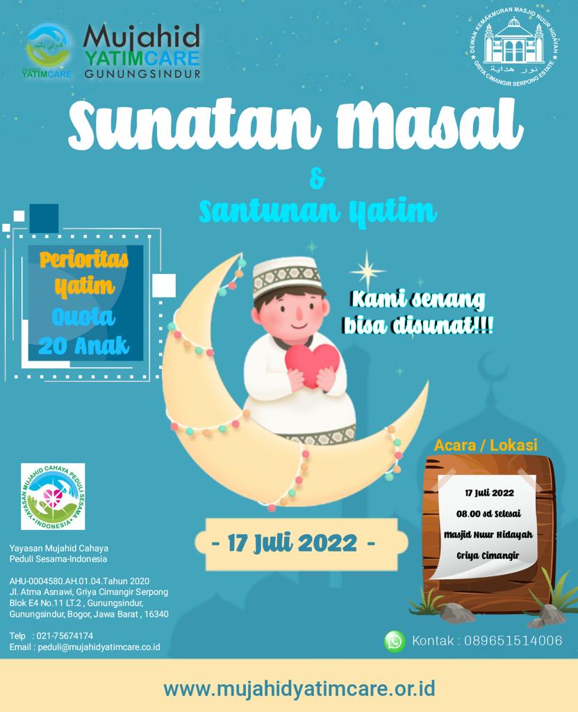 Sunatan Masal & Santunan Yatim Sunatan Masal & Santunan Yatim